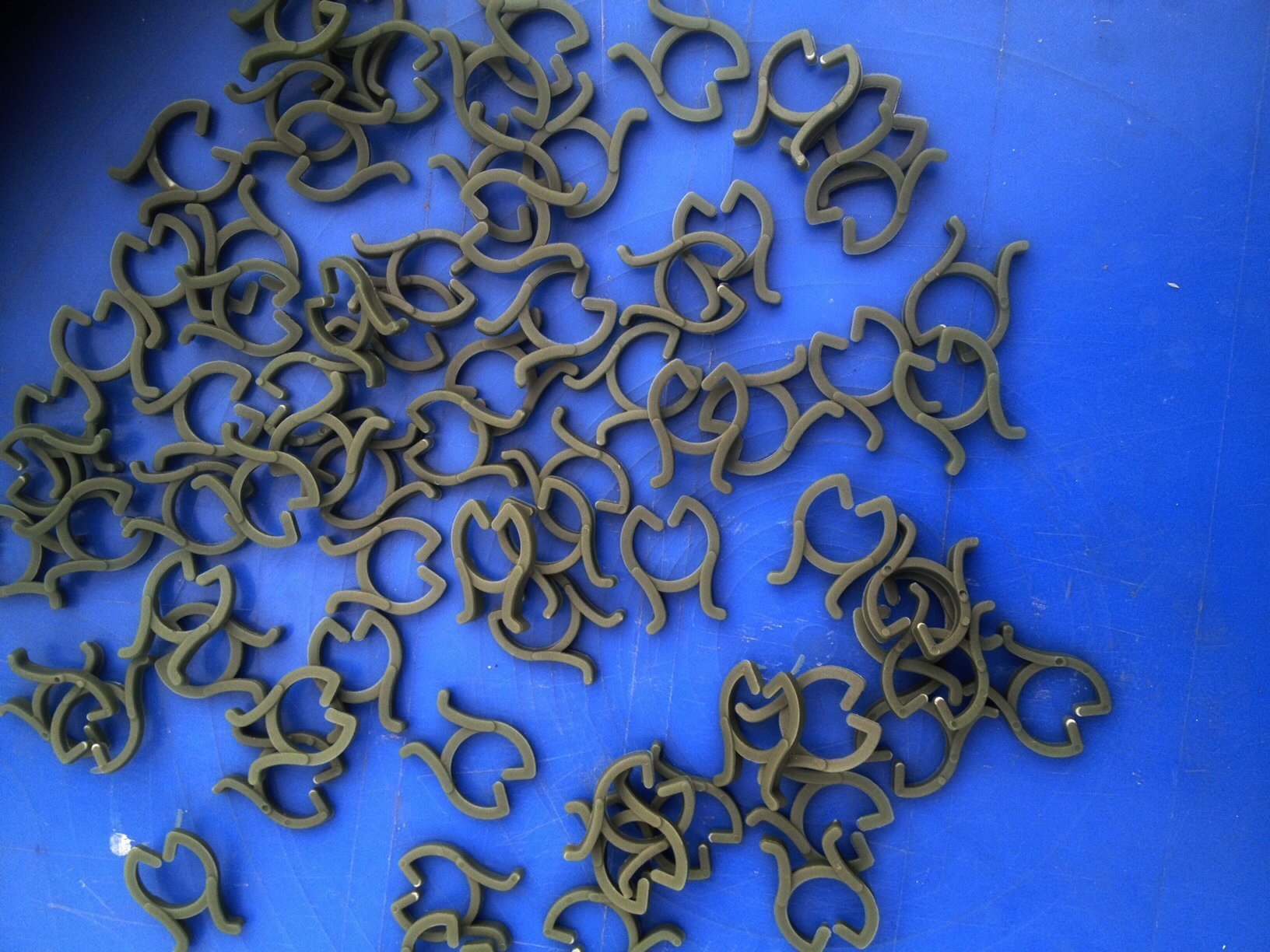 100, 200, 500 ,1000, 2000 opbind Clipjes - voor klimplanten , oa Hedera, Toscaanse jasmijn - Afbeelding 4