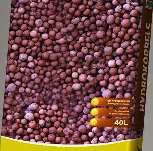 Florentus hydrokorrels in 10 en 40 liter zakken