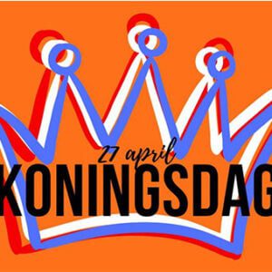 Koningsdag open 9.00 - 16.00 uur