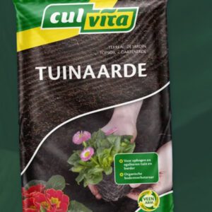 Culvita tuinaarde voor het ophogen van u tuin met kwaliteits grond van www.Buxuskoning.nl